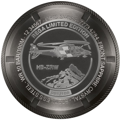 Oris Watch Big Crown ProPilot Rega Fleet AgustaWestland Da Vinci HB-ZRW Limited Edition