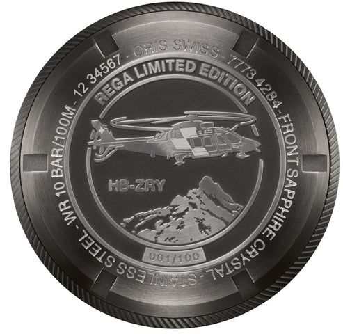 Oris Watch Big Crown ProPilot Rega Fleet AgustaWestland Da Vinci HB-ZRY Limited Edition D