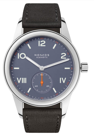 Nomos Glashutte Watch Club Campus Blue Purple 713.