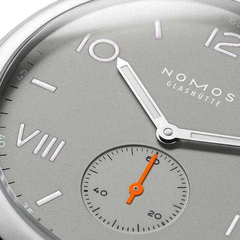 Nomos Glashutte Watch Club Campus 38 Absolute Grey