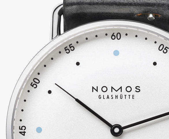 Nomos Glashutte Watch Metro 38 Sapphire Crystal