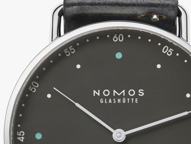 Nomos Glashutte Watch Metro 38 Steel Back