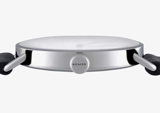 Nomos Glashutte Watch Metro 38 Steel Back