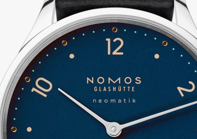 Nomos Glashutte Watch Minimatik Nachtblau Neomatik Sapphire Crystal