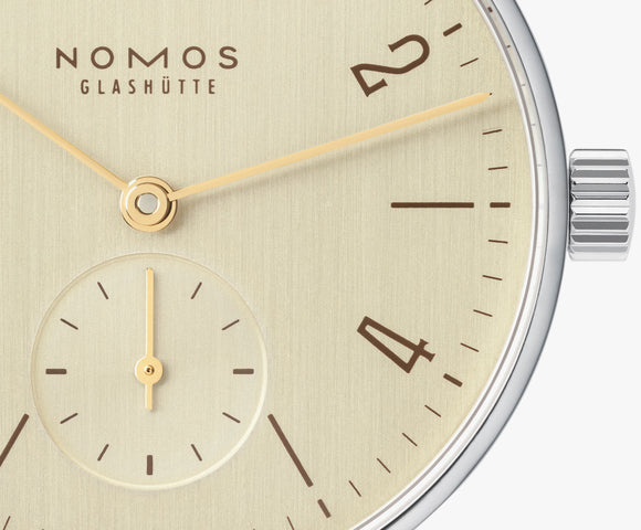 Nomos Glashutte Tangente 33 Karat Ladies Sapphire Crystal Watch