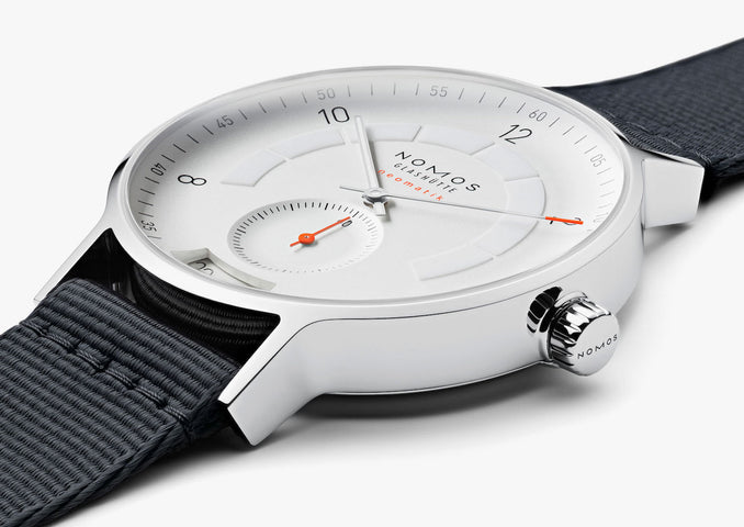 Nomos Glashutte Autobahn Neomatik 41 Date Sapphire Crystal Watch