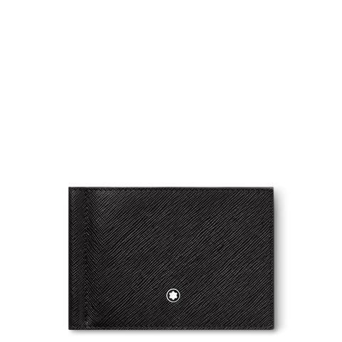 Montblanc Sartorial Wallet 6cc with Money Clip Black 130316