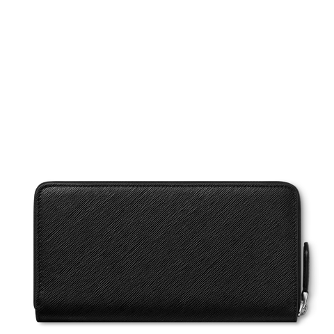 Montblanc Sartorial Wallet 12cc Zip Around Black