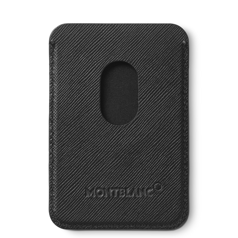 Montblanc Sartorial Card Wallet 2cc For iPhone with MagSafe Black