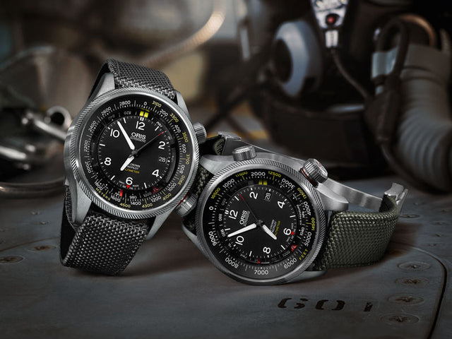 Oris Watch Big Crown ProPilot Altimeter Feet Bracelet