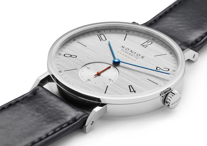 Nomos Glashutte Watch Tangente Neomatik 39 Silvercut Sapphire Crystal
