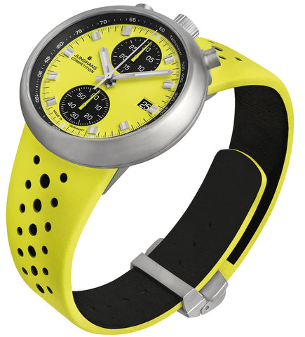 Junghans Watch 1972 Competition FIS Lemon Limited Edition