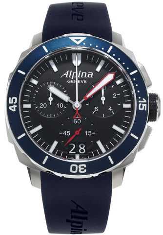 Alpina Watch Seastrong Diver 300 Big Date Chronograph AL-372LBN4V6