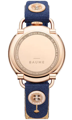Baume Quartz Moon Phase Watch