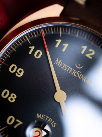 Meistersinger Watch Metris Bronze Line