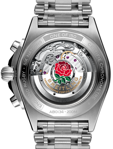 Breitling Watch Chronomat B01 42 Six Nations England Limited Edition D