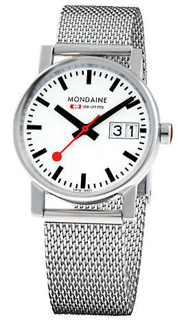 Mondaine Watch Evo Big Date Ladies A669.30305.11SBM