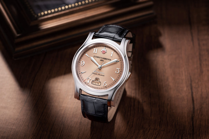 Cuervo y Sobrinos Watch Robusto Churchill Day Date Limited Edition