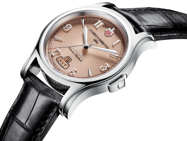 Cuervo y Sobrinos Watch Robusto Churchill Day Date Limited Edition