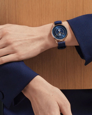 Baume Quartz Moon Phase Watch