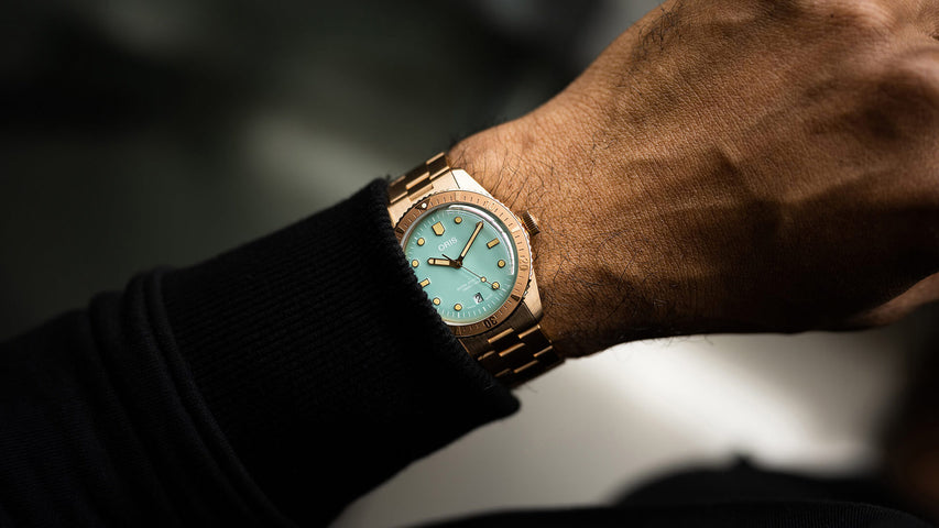 Oris Divers Sixty-Five Cotton Candy Wild Green Bracelet