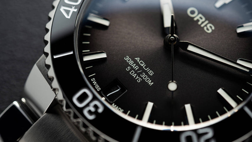 Oris Aquis Date Calibre 400 Anthracite Rubber D