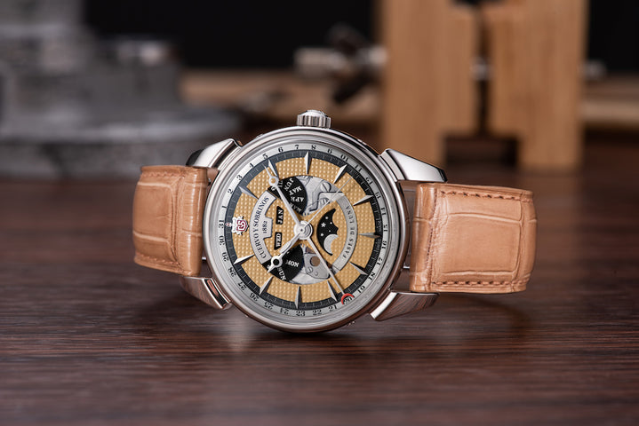 Cuervo y Sobrinos Watch Historiador Luna Negra Limited Edition