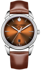 Cuervo y Sobrinos Watch Historiador Asturias Brown 3195.1AST