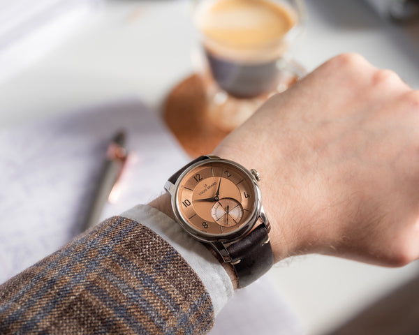 Louis Erard Excellence Petite Seconde Terracotta 39mm Watch