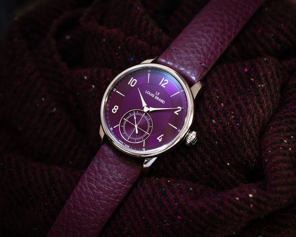 Louis Erard Excellence Petite Seconde Violette Watch