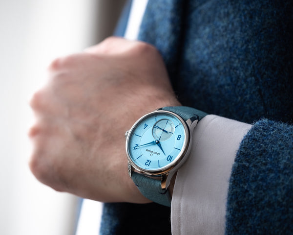 Louis Erard Excellence Petite Seconde Bleu Glacier Watch