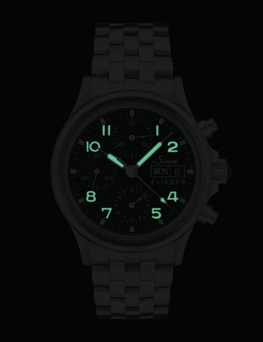 Sinn 356 Sa Pilot Vintage Cowhide Brown Watch