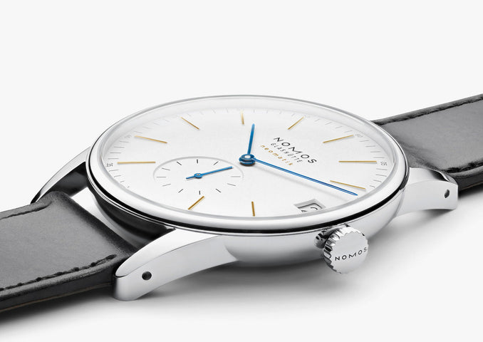 Nomos Glashutte Orion Neomatik 41 Date Sapphire Crystal