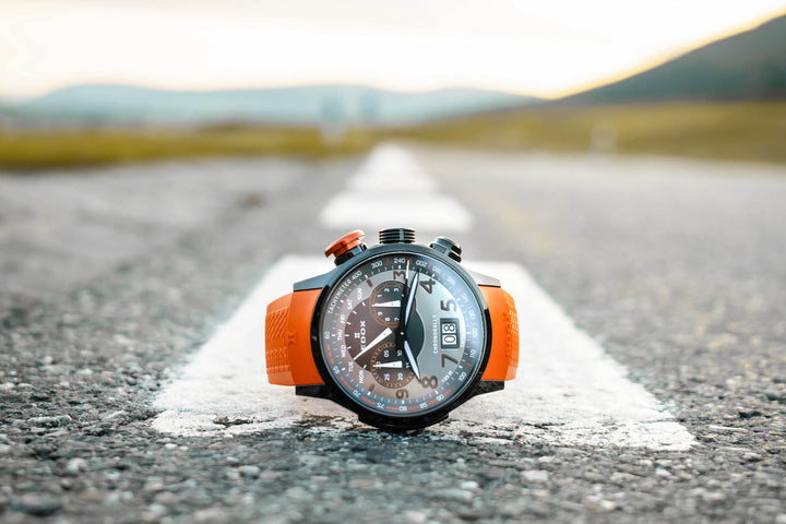 Edox Chronorally Chronograph Watch