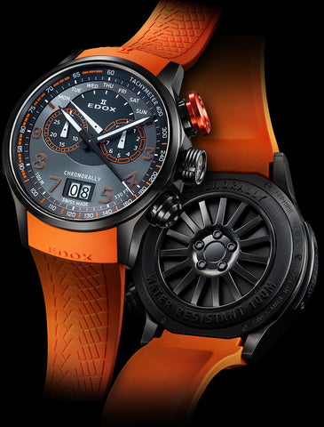 Edox Chronorally Chronograph Watch