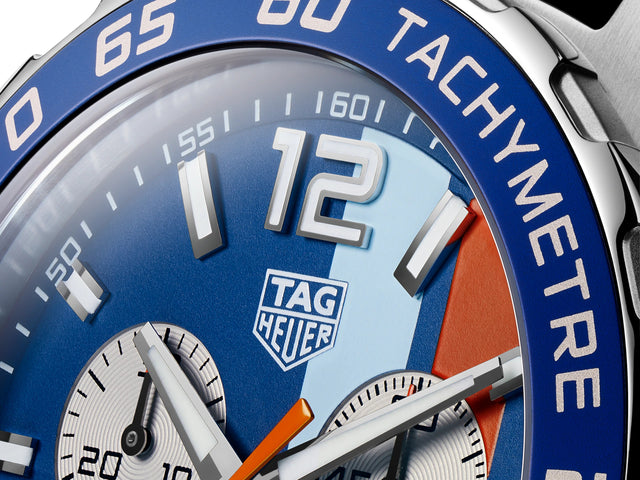 TAG Heuer Watch Formula 1 Chronograph Gulf Special Edition