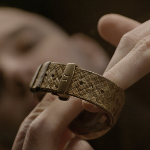 Reservoir Tiefenmesser Bronze Plume Bracelet Watch