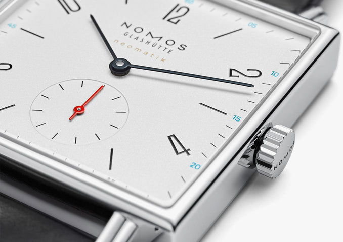 Nomos Glashutte Tetra Neomatik Sapphire Crystal Watch
