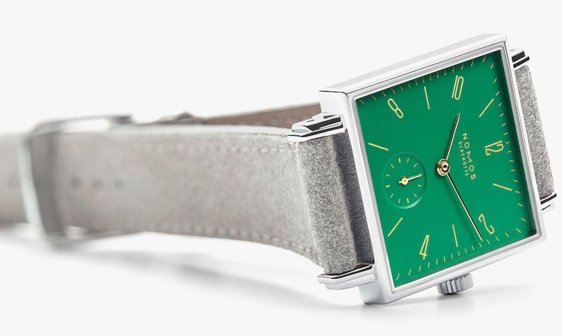 Nomos Glashutte Tetra Clarchen Sapphire Crystal Watch