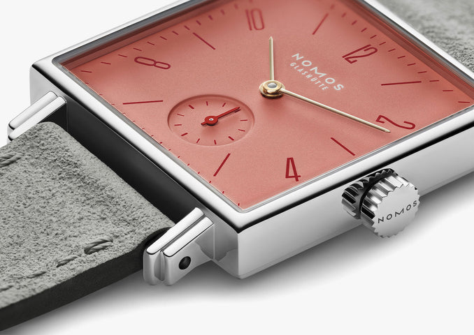 Nomos Glashutte Watch Tetra Grenadine Sapphire Crystal