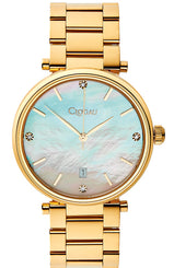 Clogau Watch Classic Mother of Pearl Yellow Gold 4S00007