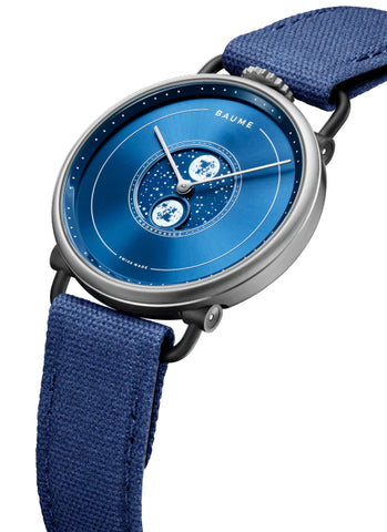 Baume Quartz Moon Phase Watch