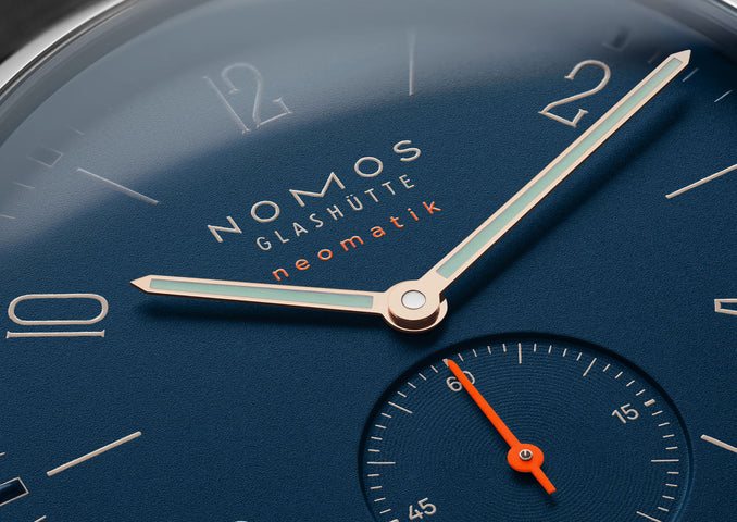 Nomos Glashutte Watch Ahoi Neomatik Atlantik Sapphire Crystal