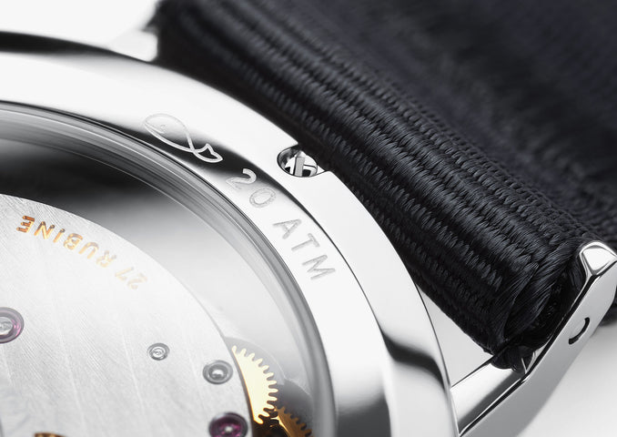 Nomos Glashutte Ahoi Neomatik Signalrot Sapphire Crystal Watch