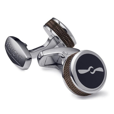 Bremont MB Barrel Cufflinks Anthracite BR.600.5000