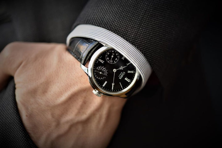 Czapek Quai Des Bergues Steel Black Enamel S Limited Edition Watch