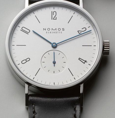 Nomos Glashutte Tangomat Steel Back Watch