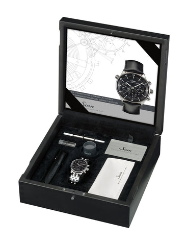 Sinn 6052 Finance District Bracelet-Leather Watch