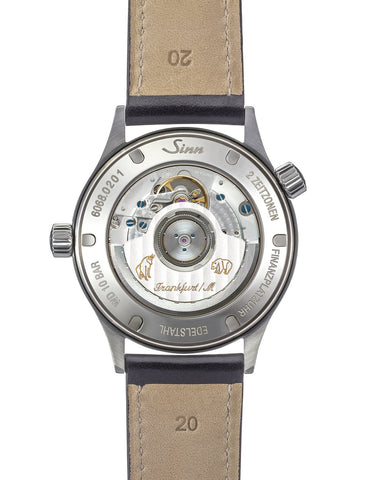 Sinn 6068 Frankfurt Financial District Bracelet-Leather Watch