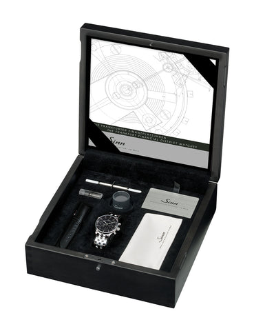 Sinn 6099 Finance District Bracelet-Leather Watch